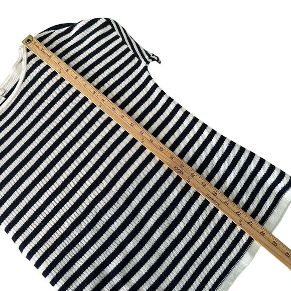 J Jill Minimalist Striped Top Women Size S Petite Nautical Coastal Preppy - Picture 13 of 14